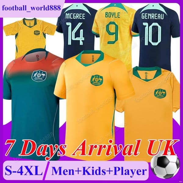 4XL Australia 2026 World Cup Soccer Jerseys VELUPILLAY BOYLE IRANKUNDA METCALFE 26 27 Football Shirts HRUSTIC BOS football kits BEHICH ROWLES Men Kids Kit Socks Sets
