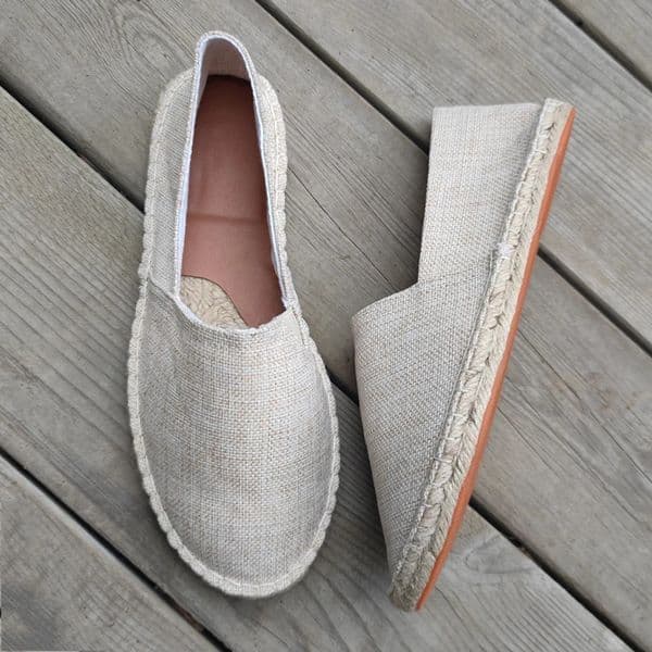 Lightweight Driving Shoes Large Size Straw Woven Linen Canvas Shoe Comfortable Lazy Casual Men Formal Wedding Party Flats 260407BANJIA