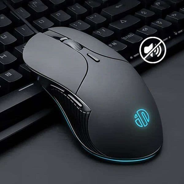 INPHIC B2 USB Wired Silent Office Gaming Mouse for PC and Laptops 26L0414