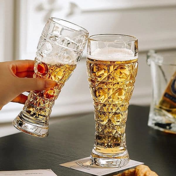 330ml/500ml Beer Glass Craft Beer Cup Thickened Craft Beer Glasses Home Wheat Beers Glass Large Capacity Water Cup Bar Accessory 260413