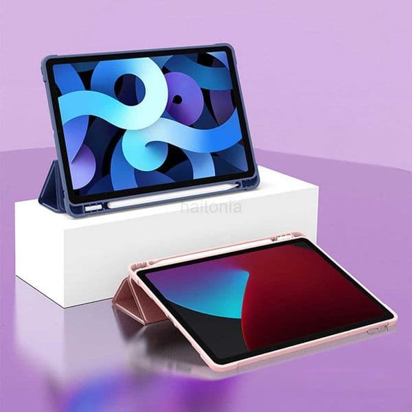 For iPad Air 5/4 109-Inch Case Slim Stand Shockproof Tablet Cover Auto Wake/Sleep Tablet Case with Pencil Holder Smart Cover H260414