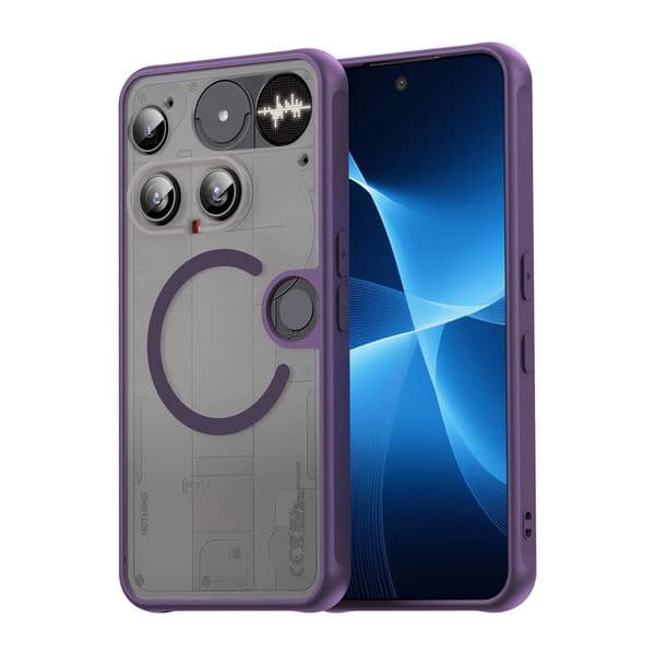 Phone Case For Nothing Phone 4A 3A 3 CMF 2 Pro Lite Strong Magnetic Attraction Cover Frost Matte Back Fundas