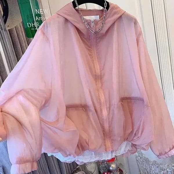 Sun Protection Clothing Womens Summer Thin Coat Anti-Ultraviolet Breathable Shirt Hooded Windbreaker Female Jacket 260414