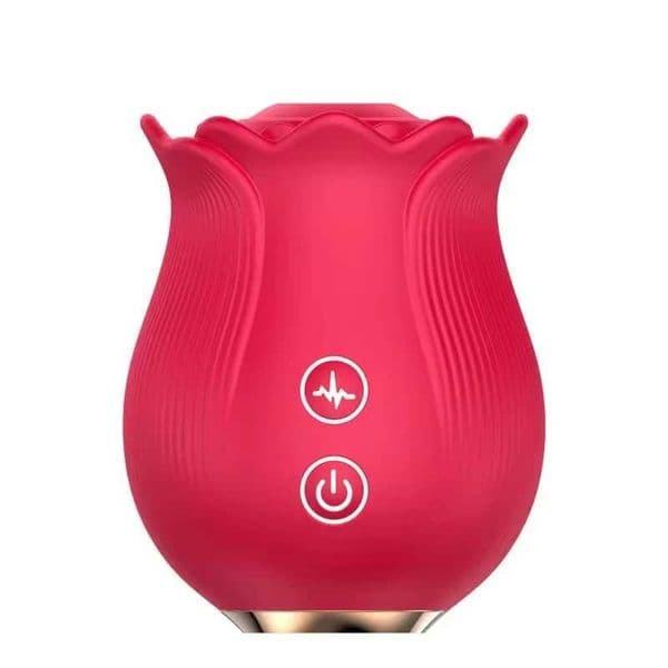 Rose G Spot Vibrator Female Powerful Sucking Clitors Stimulator Vacuum Suction Nipple Massager Masturbation Sex Toys for Women