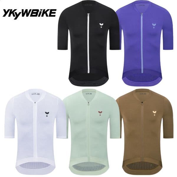YKYWBIKE 2026 est Summer Cycling Jersey Men Maillot Pro Team Bicycle Shirt Short Sleeve MTB Road Bike Top Clothing 260413