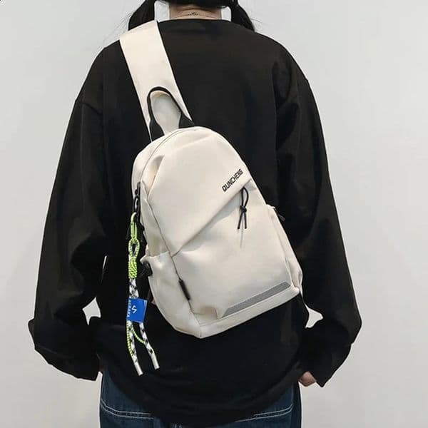 Crossbody Bag Mens Single Shoulder Small Backpack Chest Womens Cycling Sports Mountain Climbing Boys Tablet Lightweight Mo 260414
