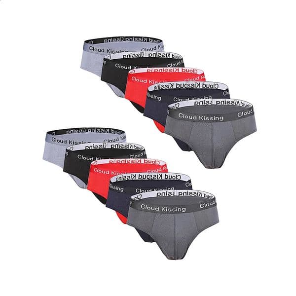 10PcsLot Mens Panties Briefs Underwears Men L5XL Size Bikini Pant Comfortable Sexy Slip U Underpants 260414