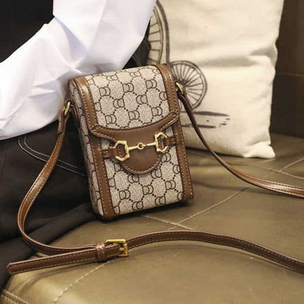Mini Bag for Women 2026 New Advanced Textured Flower Mobile Phone one sling Shoulder Crossbody Small Square bagdesigner_RKWY