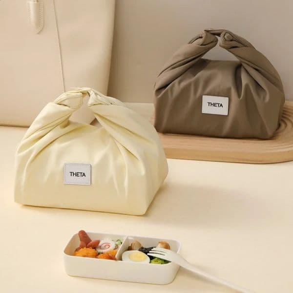 Waterproof Lunch Bag Thermal Insulated Large Capacity Tote Cooler Leakproof Handbag Style Food Storage Pouch for Work 260403