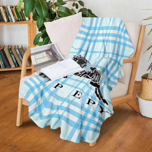 2026 Large Size Luxury Home Outdoor Travel Storewide Discounts Portable Sofa Fashion Letter Logo Flannel Grid Blanket Clearance Sale Checkered Camping Mountain