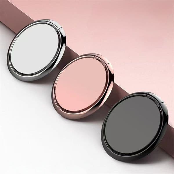 Magnetic rotatable mobile phone stand suitable for mobile phones, Samsung phones, and metal ring-shaped top2