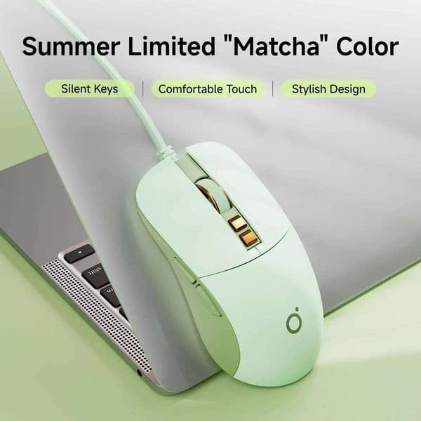 EWEADN G309 Wired Gaming Mouse, Rechargeable, Silent, Ergonomic, for Office, Laptop, Desktop, PC,eSports, Comfortable, Versatile 26L0414
