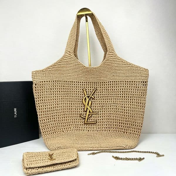 Tote bag Woven bag Hollow Out bag Designer bag Shoulder bag Beach bag Straw Totes Classic Womens Shopping Bag Vacation Fashion Classic Handbag Large Capacity Wallet