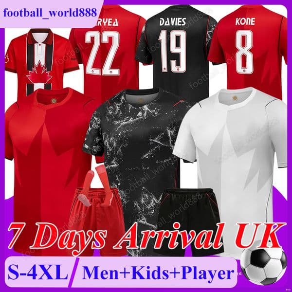 4XL Canada 2026 World Cup Soccer Jerseys RUSSELL-ROWE MARCELO NELSON 26 27 Football Shirts ELLOUMI OSORIO CHOINIERE football kits PRISO BADWAL Men Kit Kids Socks Sets