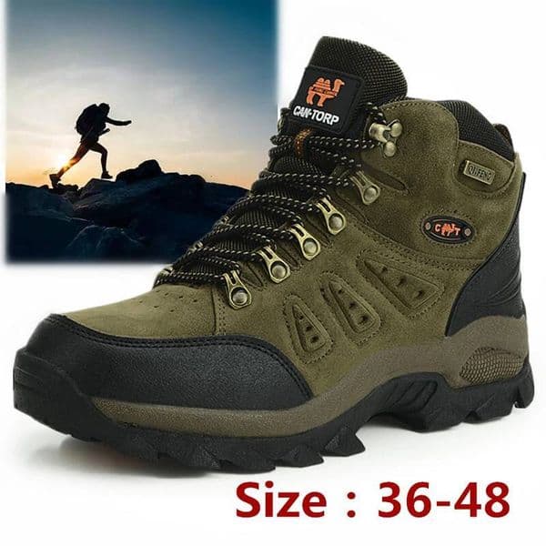 Versatile Utility Shoes Extra Big Feet-Friendly Trekking Sneakers Incorporating Thermal Insulation Ideal For Harsh Climates
