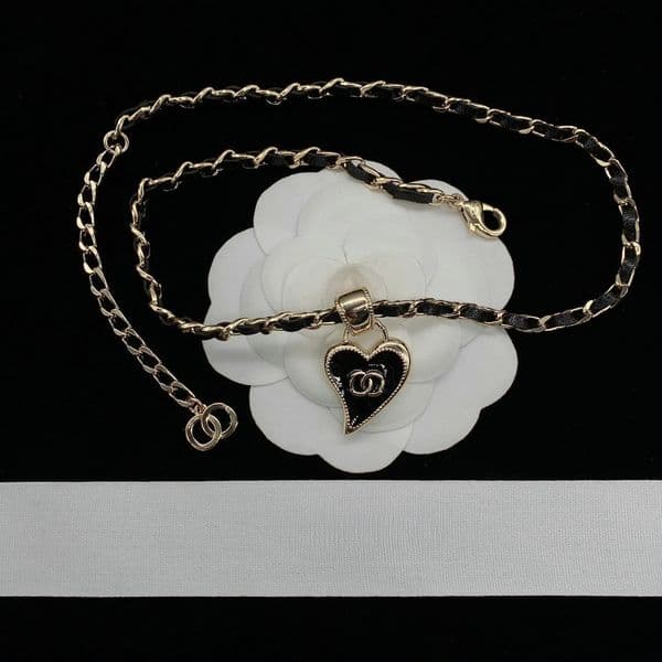 Gold necklace for women jewlery necklacs designer Openable necklace fashion jewelry chain elegance Heart Pendant Necklaces gifts