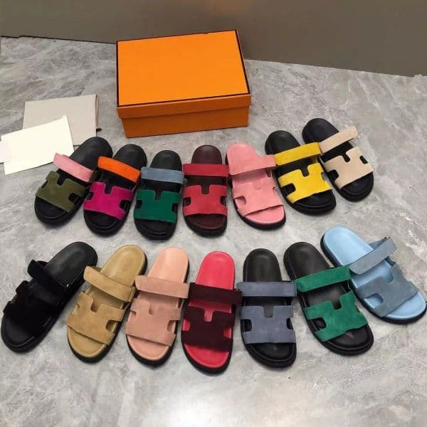 Designer sandals designer women slide men designer slides sandals designer leather women man slides summer flat fashion beach slippers letter outdoor indoor 35-46
