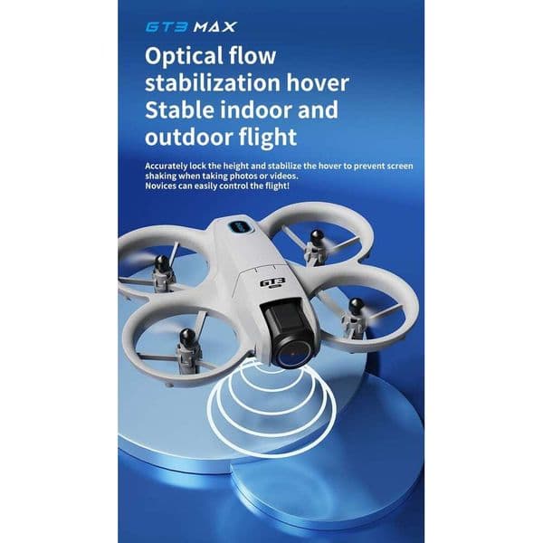 GT3 New Quadcopter With Large Screen, High-Definition Aerial Photography, Remote Control Toy Airplane, Flying Drone S3 Kuhangxin