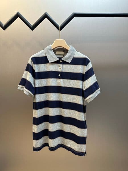 Men's Plus Tees & Polos Round neck embroidered and printed polar style summer wear with street pure cotton r45664