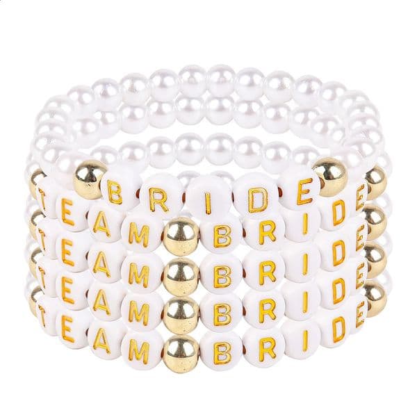 1 BRIDE 4 TEAMBRIDE bracelets Wedding bride Bridesmaids bachelorette party bracelet decoration gift 260414