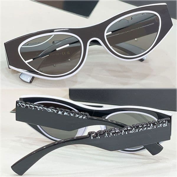 Cat Eye Women Sunglasses 26SS Designer Womens Glasses Acetate Fiber Frame Two Color Design Top Quality Holiday Travel Lady Goggles DX6012 with Original Box