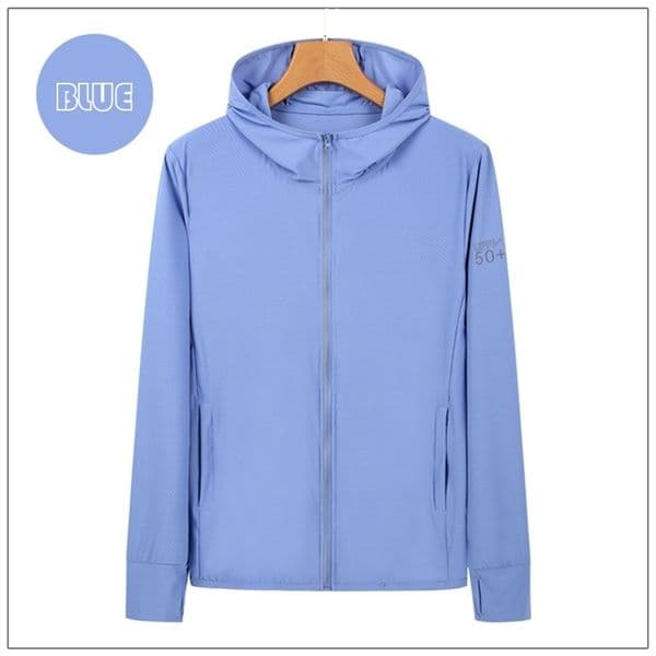 UPF50 Sun Protection Jacket for Men and Women Sports Clothing Ice Silk skin Coat for Walking Travel and Fishing Sports 260414BJ