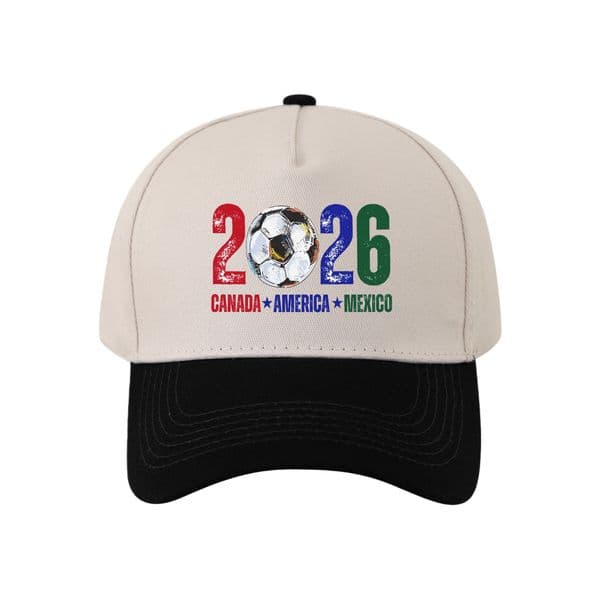 2026 World Cup Mascot Baseball Cap 7 Colors Hats USA Mexico Canada Women Men Maple Dad Hat Unisex Football Fan Cap Unisex Adjustable Buckle