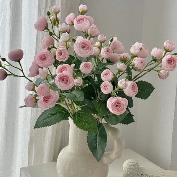 1Pcs Peony Artificial Flowers Bouquet 12 Heads for Wedding Marriage Decoration Home Room Decor DIY Vase Ornament 260414