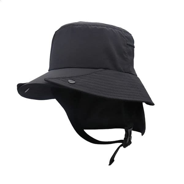 UPF50 Men Surfing Hat Widebrimmed Surf Cap Breathable Brim Sunshade Quickdrying Beach Cool Windproof Bucket 260414