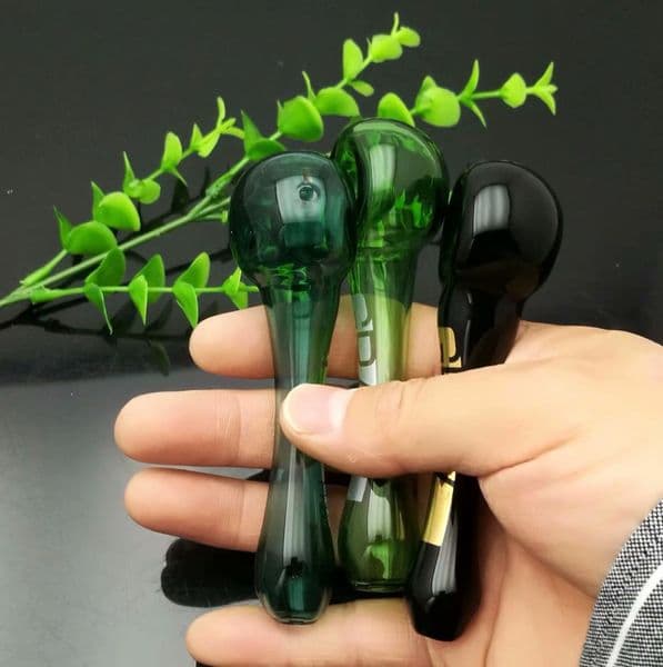 Glass Pipes Smoking Hand-blown Beautifully Handcrafted Smoking Pipe Colored glass pipe with logo