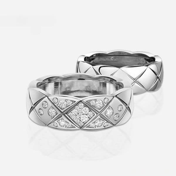 Designer Ring Luxury Band rings for Women Titanium Steel Engraved Letter Pattern Lovers Jewelry Gift