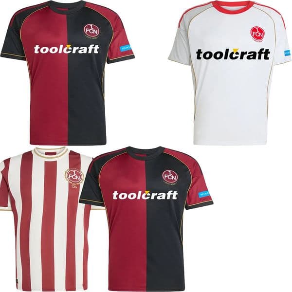 2025 2026 Nurnberg Soccer Jerseys REICHERT TZIMAS JUSTVAN ORTEGEL Morlock Nussing Justvan Mintal Yilmaz Grzywacz Wiesinger Football Shirt Uniforms