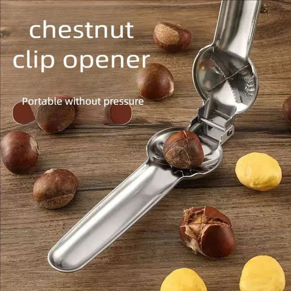 Chestnut opener stainless steel chestnut peeler cross knife for peeling and shelling home use 260414