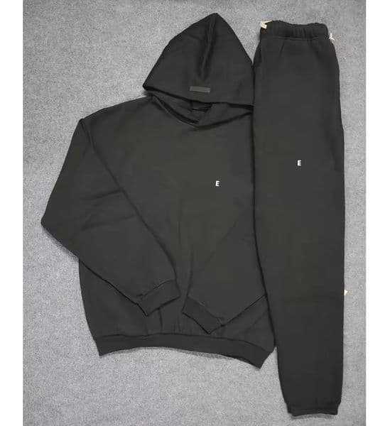 Custom Heavy Weight Heavyweight Cropped Boxy Fit SS24Hoddie Cotton Oversized Hoodies and Sweatpants Set for Men