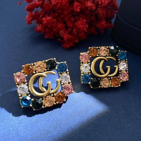 Designer Classic Letter Earrings 18K Gold Luxury Jewelry For Men and Women Wedding Party Birthday Gifts guccis guccii gg earrings gucciearrings GTAU