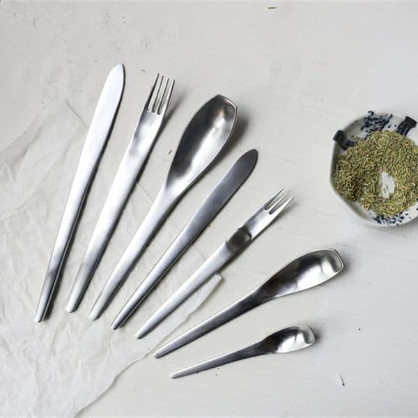 304 Forged Stainless Steel Knife Fork And Spoon el Meal With Gift Tableware 260415BJ