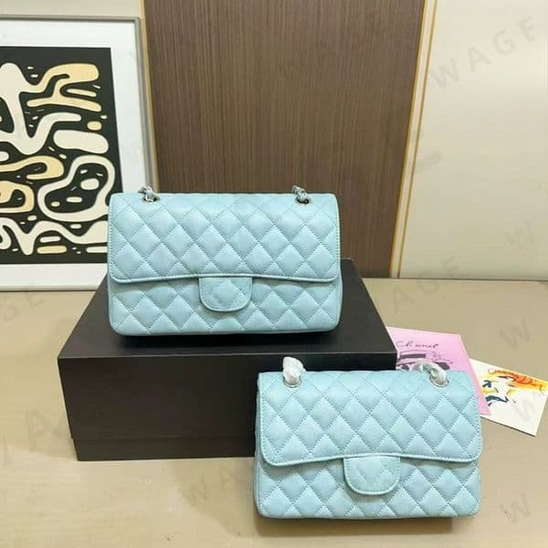 2026 Women's Quilted Leather Flap Crossbody Bag - 2 Sizes, Multi-Colors, Luxury Stylish, Soft Lining, Premium Material, Ideal for Daily/Leisure/Party Matching-4