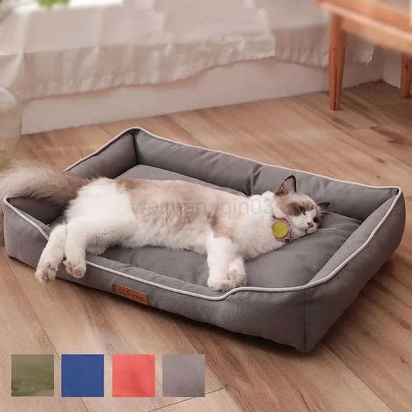 Cats Accessories Cushions Bed Basket Pet Products Puppy All Kitten Dog Things Beds Mat Accessory House Goods Houses and Habitats H260416