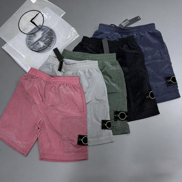 Designer Mens Shorts Nylon Shorts Badge Decoration Summer Mens Breathable Casual Loose Knee-length Pants L260515