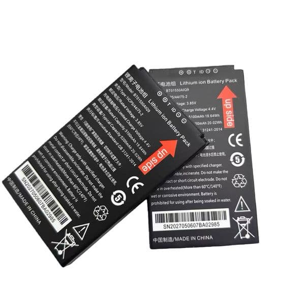 Replacement Seuic AUTOID Q9/Q9C BT01550AlQ9 Rechargeable 3.85V 5200mAh Lithium Battery - Fully Compatible with Handheld Scanners