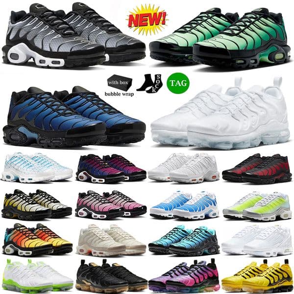 Designer Tn Plus Running Shoes Mens Womens Sneakers Tns Tnss Unity Classic Triple Black White Red Pink Daily outfit Walking Sports Jogging Outdoor Trainers With Box