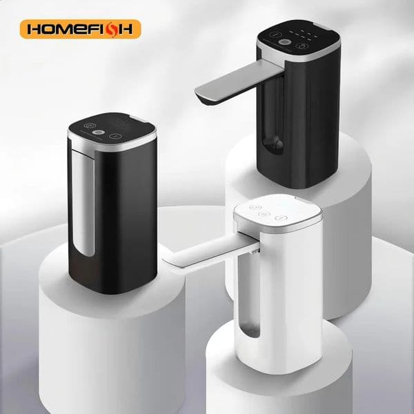 Universal Foldable Water Bottle Dispenser Automatic Electric Pump with Display Portable Drinking 260415