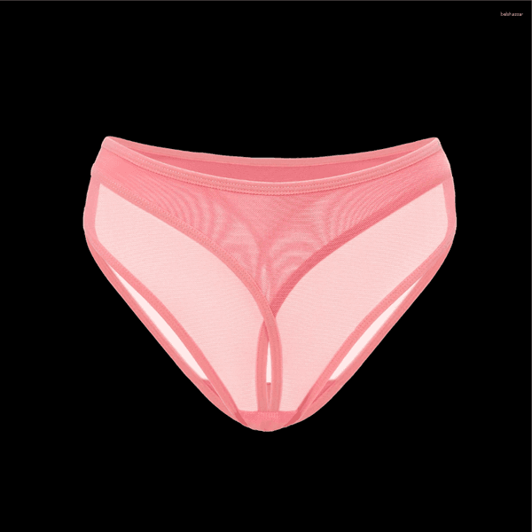 Women's Panties 1pcs Hollow Out Low Waist Breathable Sexy Women Female Underwear Mesh Lady Briefs Lingerie Underpants