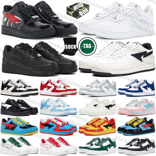 Free Shipping With Box Designer bapesta bapestas bapes bapeshoes bapestart sneakers Sport Shoes mens womens chaussures baskets schuhe trainers d h gate discount