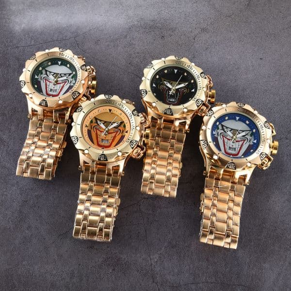 Men's Quartz Watch: Large Dial, Multi-Function, Metal Strap, Water-Resistant, Business, Sport, and Casual Watch