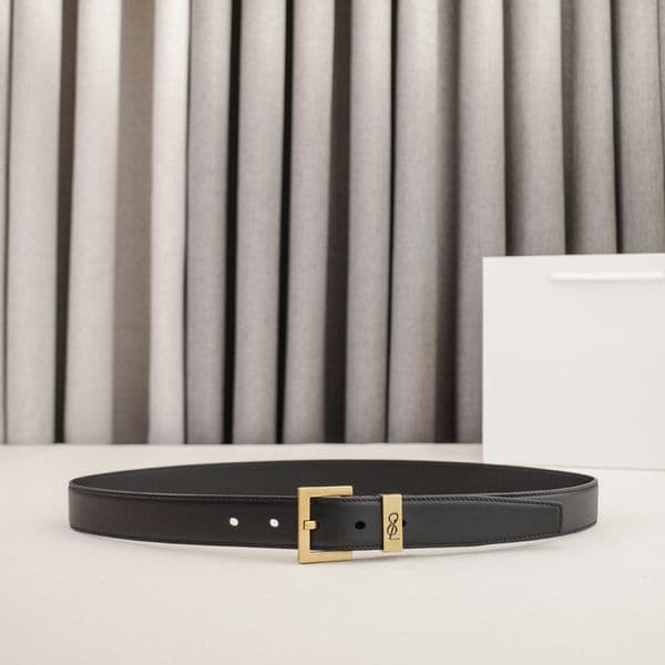 Designer Belts Luxury Belt Woman Belts Classic Smooth Buckle Genuine Leather Belt 2 .0cm 3.0cm Width High Quality Come With Gift Box Daily Outfit