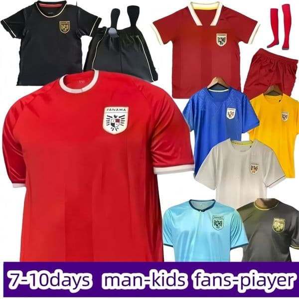 Panama soccer jerseys 25 26 national team football shirt MILLER LUIS RODRIGUEZ FAJARDO TEJADA DAVIS BLACKMAN ANDERSON Home Away Fans Player Uniform For Men Kids kits
