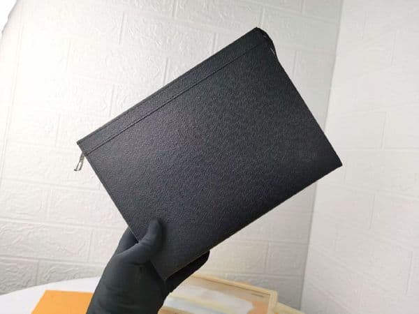 5A luxury designer men bag New Travel Toiletry Pouch 26 cm Protection Makeup Clutch Women Genuine Leather Waterproof Cosmetic Bags For Women 3 Color