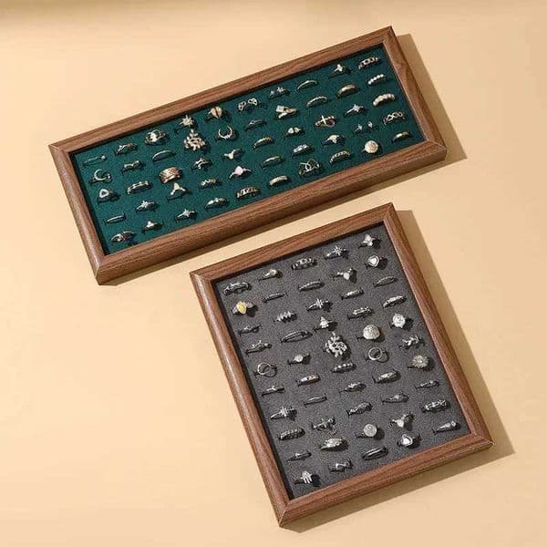 Creative 50 ring display plate earring storage plate ring display prop rack ring viewing plate stall c2604