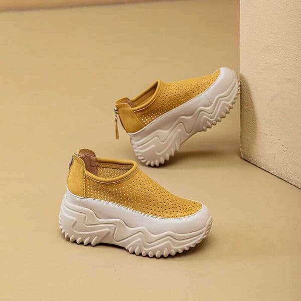 Height-increasing dad sandals for women, 2026 new summer model, hollow breathable versatile thick-soled casual shoes